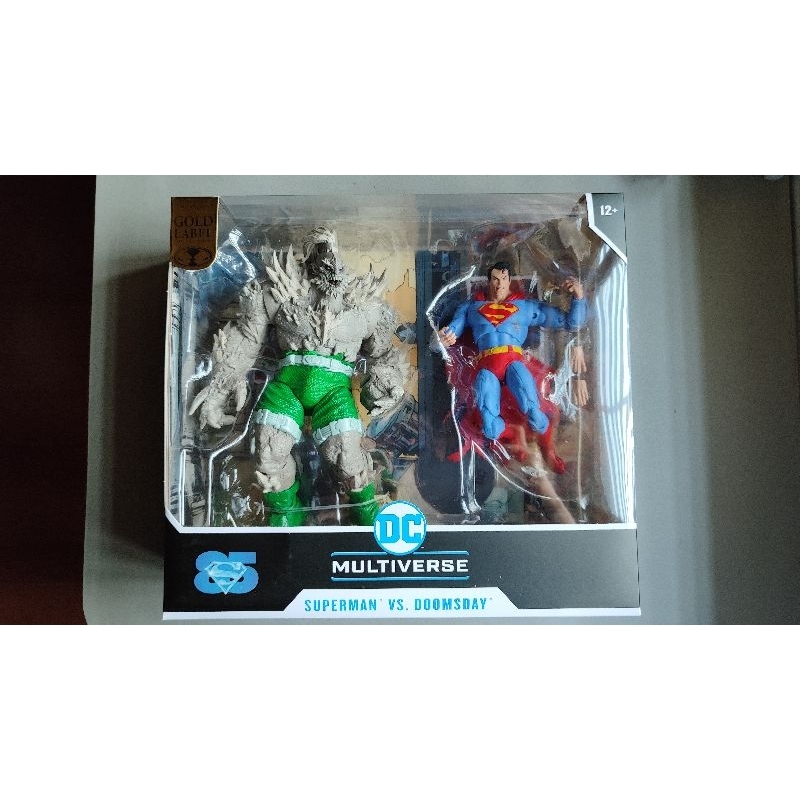 Mcfarlane Doomsday Vs Superman Gold Label 2 pack/ Mcfarlane Doomsday vs ...