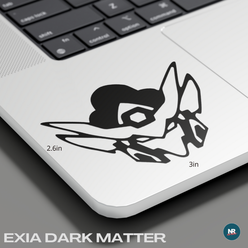 Gundam Exia Dark Matter Gundam Head Vinyl Decal Waterproof Mobile Suit ...