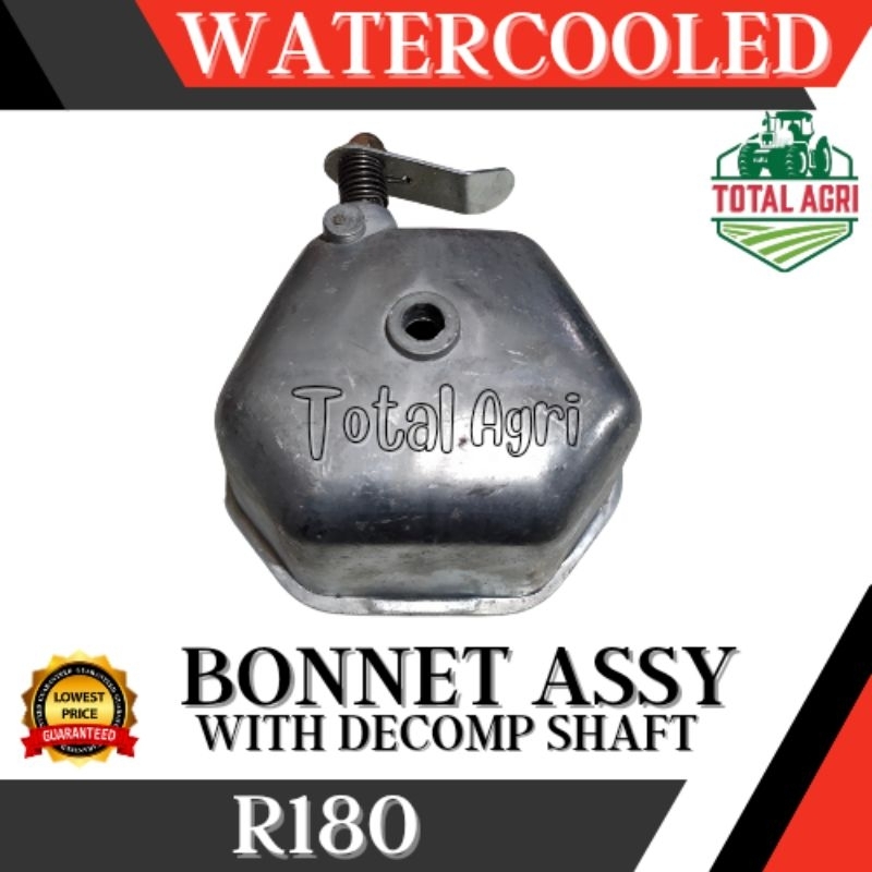 Assembly Assy Bonnet With Decomp Shaft R180 Watercooled Diesel Engine ...