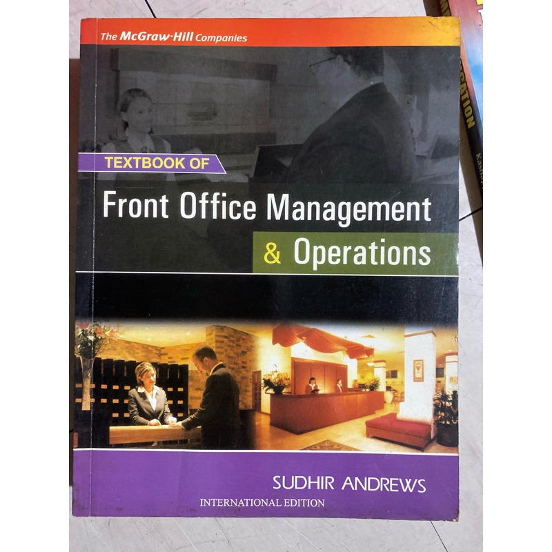 Front Office Management & Operations by Sudhir Andrews Shopee Malaysia