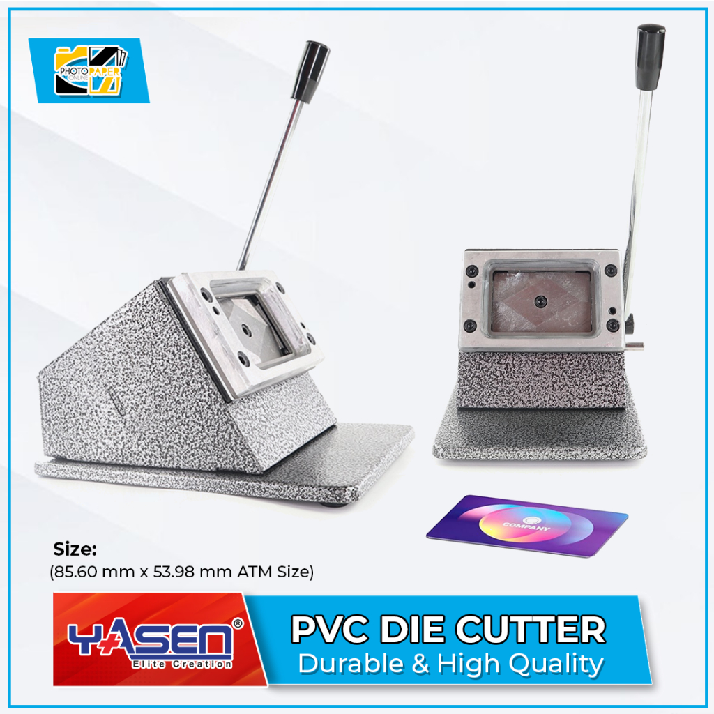 YASEN PVC Card ID Die Cutter ID Size [54x86mm] High Quality Cutter