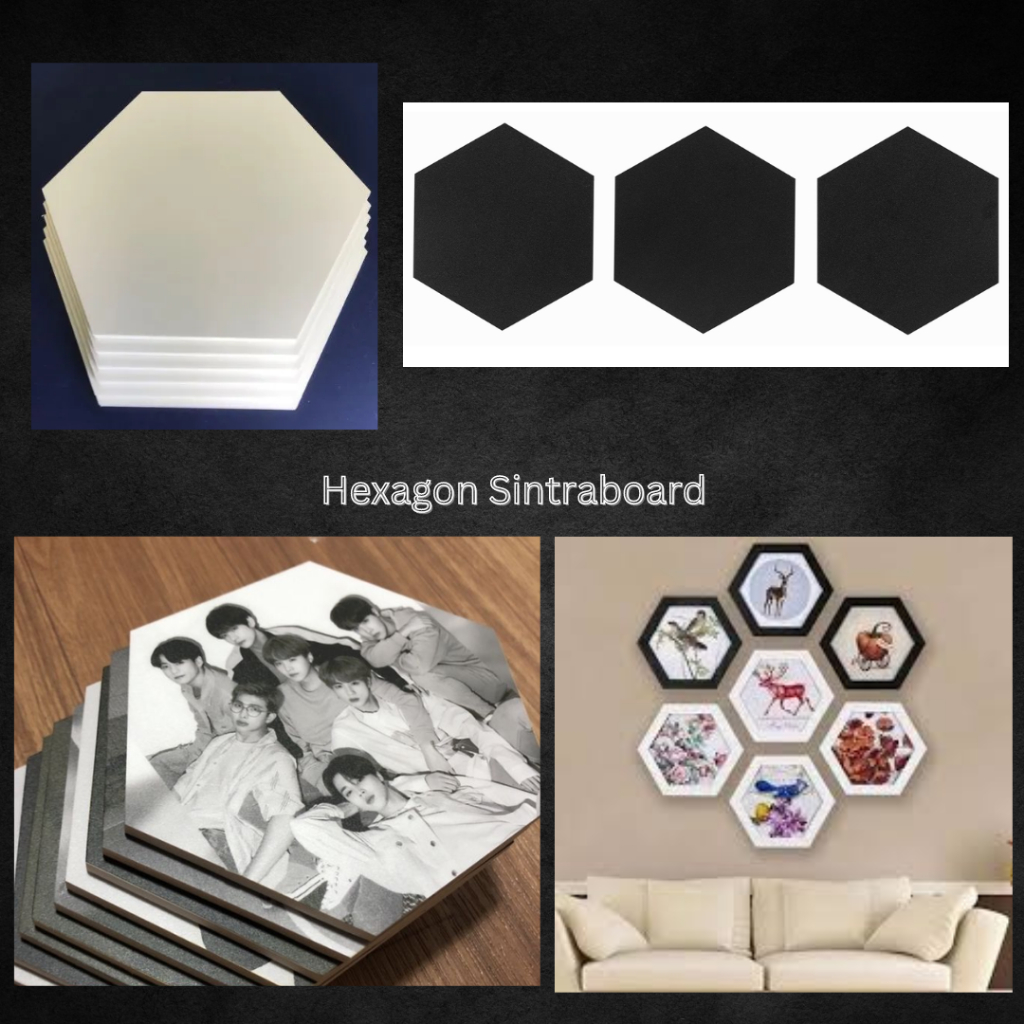 Hexagon Sintraboard 3mm/5mm PVC BOARD / FOAM BOARD / SINTRA BOARD ...