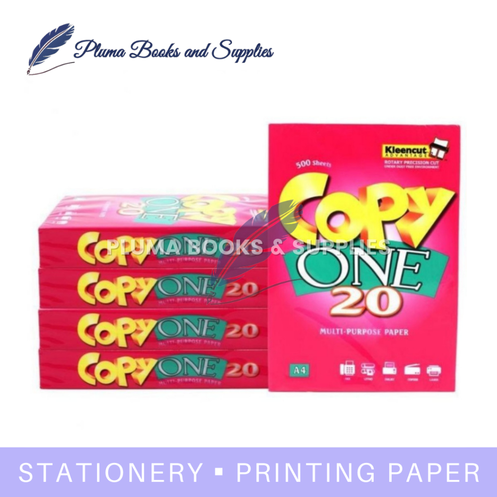 PBS - Copy One 70gsm Copy/Bond Paper (Short/A4/Long), 1 ream / 500 ...