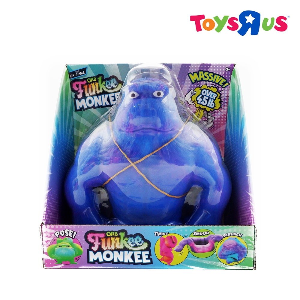 The Orb Funkee Monkee Jumbo Squishy Toys - Blue | Shopee Malaysia