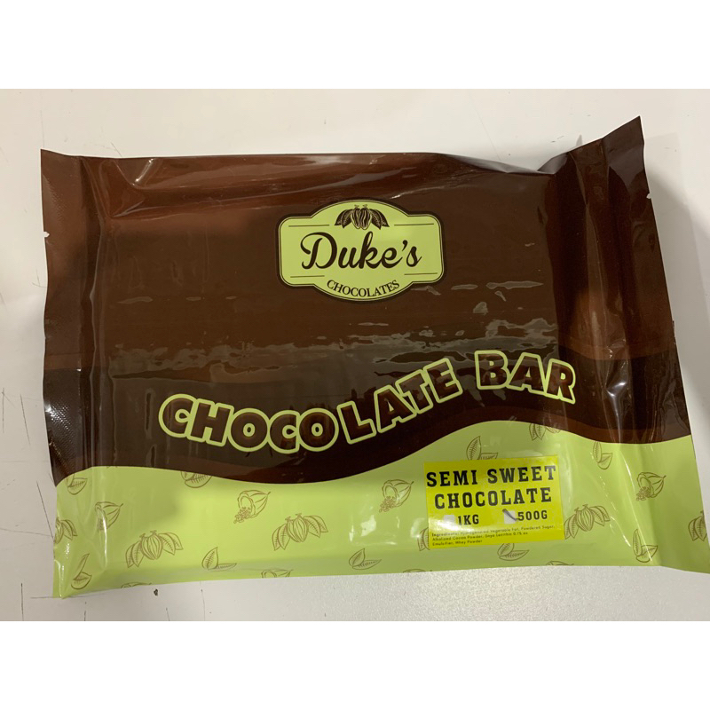 Dukes Chocolate Bar Semi sweet 500g | Shopee Malaysia