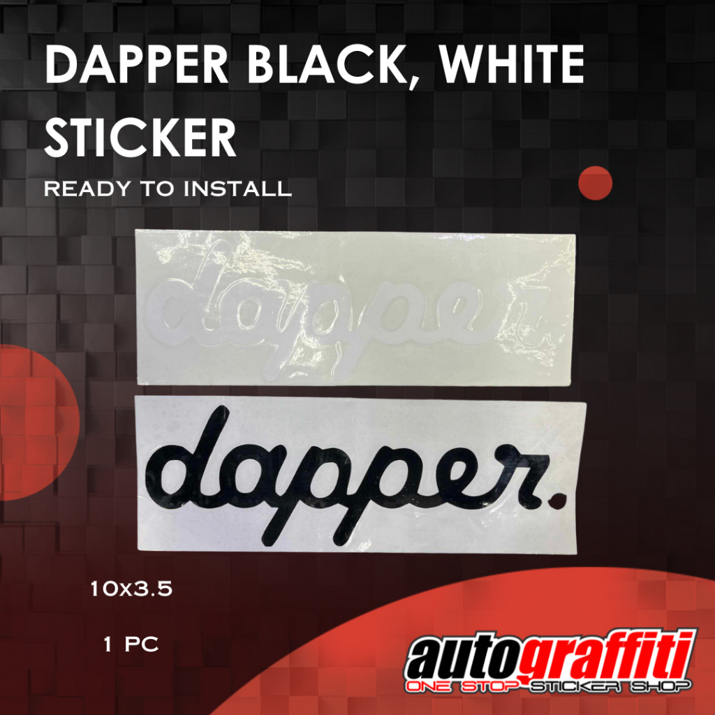 Dapper Black & White (10