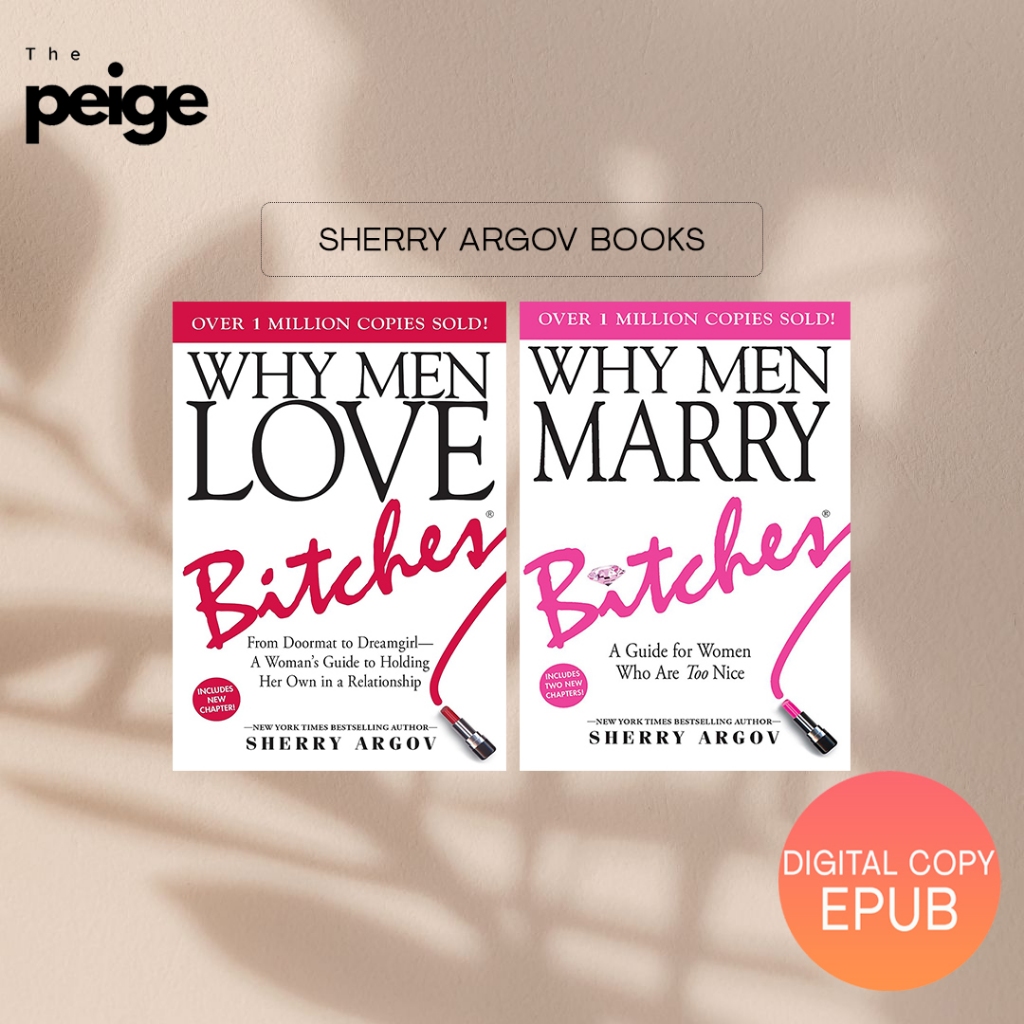 Sherry Argov Books Why Men Love Bitches, Why Men Marry Bitches Shopee Malaysia