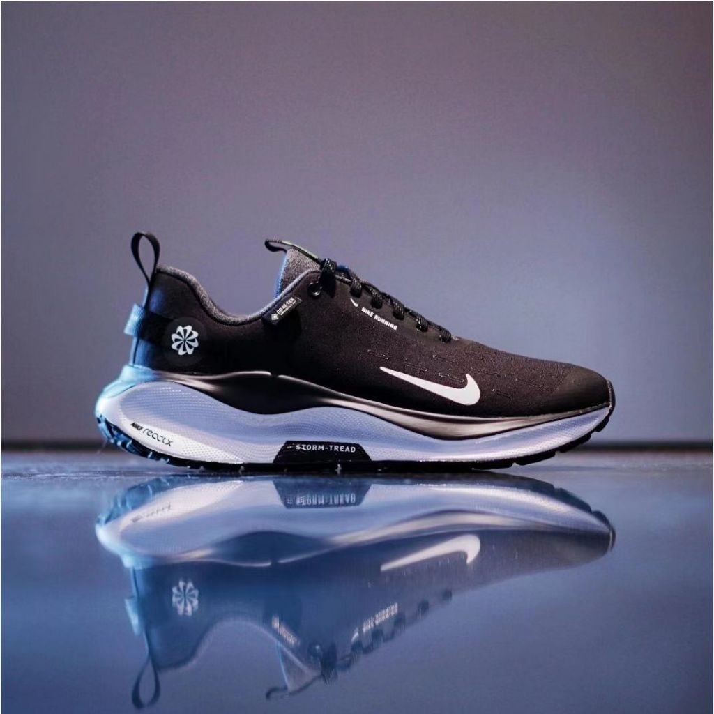 Nike React Infinity Run Flyknit Gore Tex Shock absorbing cotton waterproof running shoes Shopee Malaysia