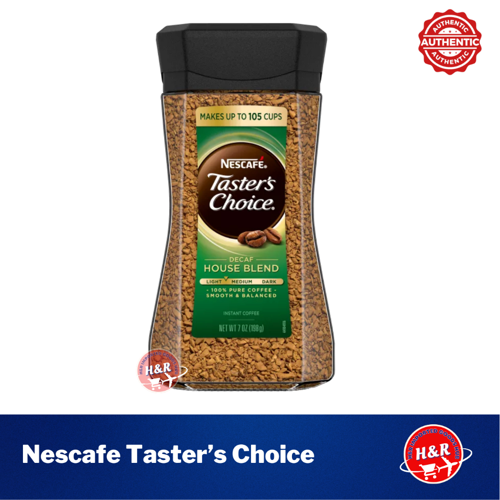 Nescafe Taster’s Choice Decaf House Blend Instant Coffee 7 oz. Jar
