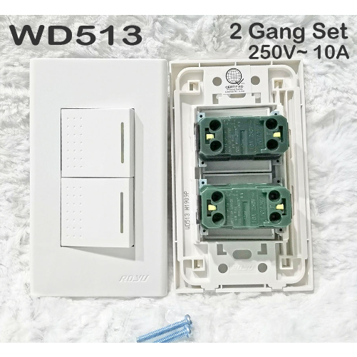 ROYU CLASSIC & WIDE Series Switch with / without Reflector / LED Set 1 ...