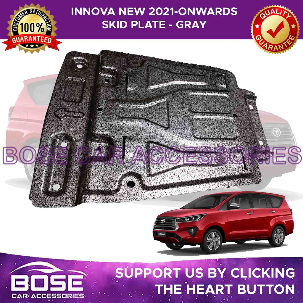 GRAY Skid Plate for Toyota Innova Zenix 2023 Onwards Model Undercover