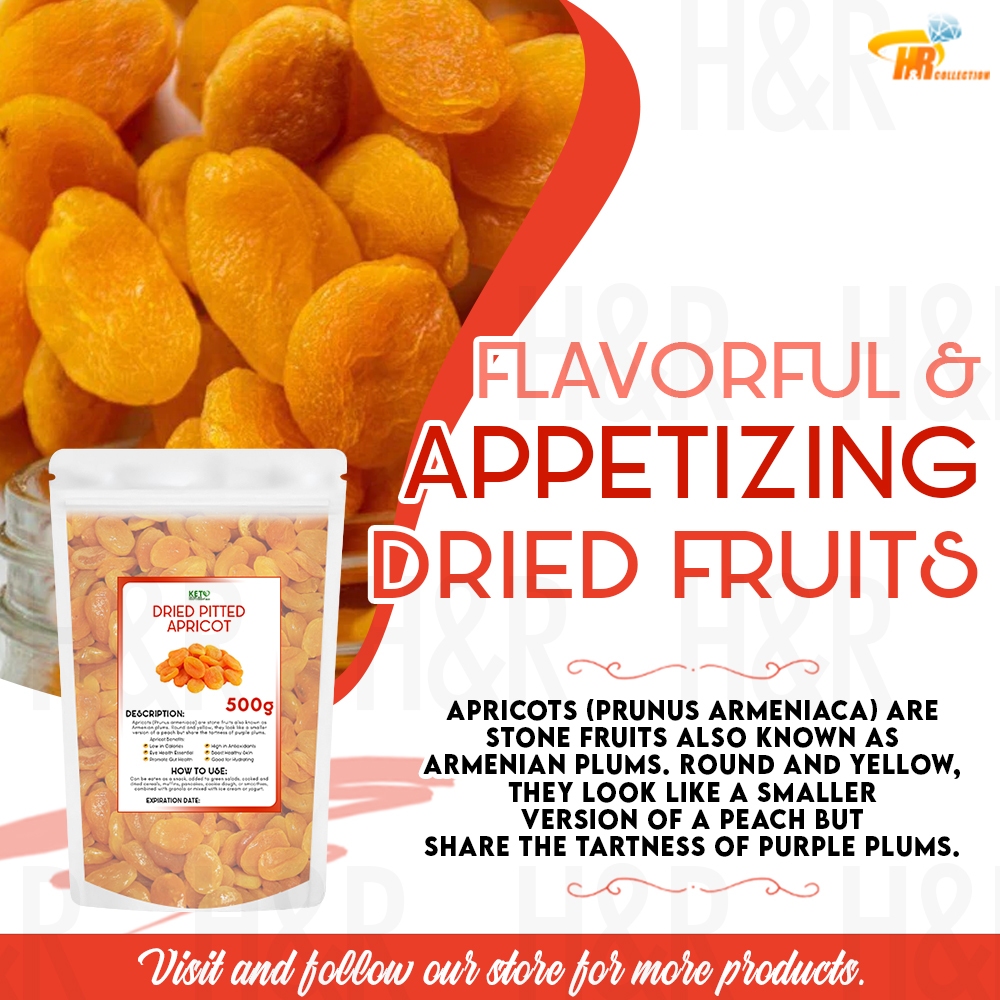 Dried Pitted Apricots 500g Keto Diet, Super Food, Low Carb, Dried