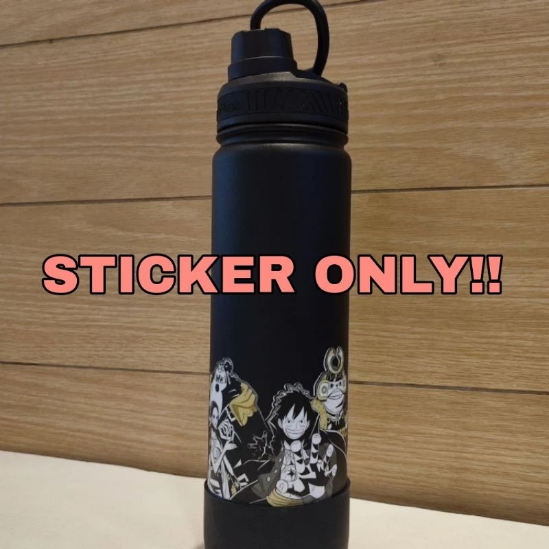One piece infinity STICKER FOR Aquaflask (STICKER ONLY!) | Shopee Malaysia