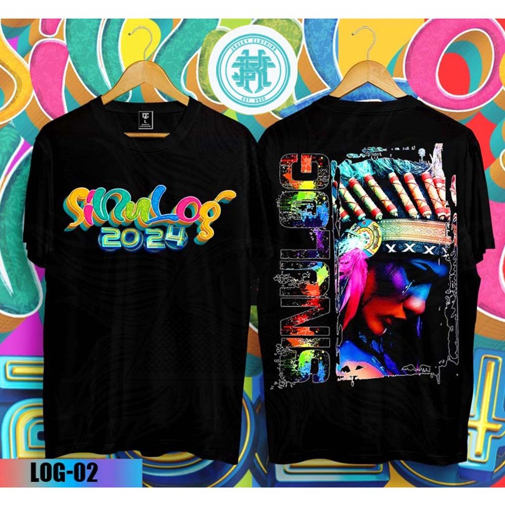 Black oversized T-shirt SINULOG CEBU FESTIVAL 2024 SHIRT DESIGN ...