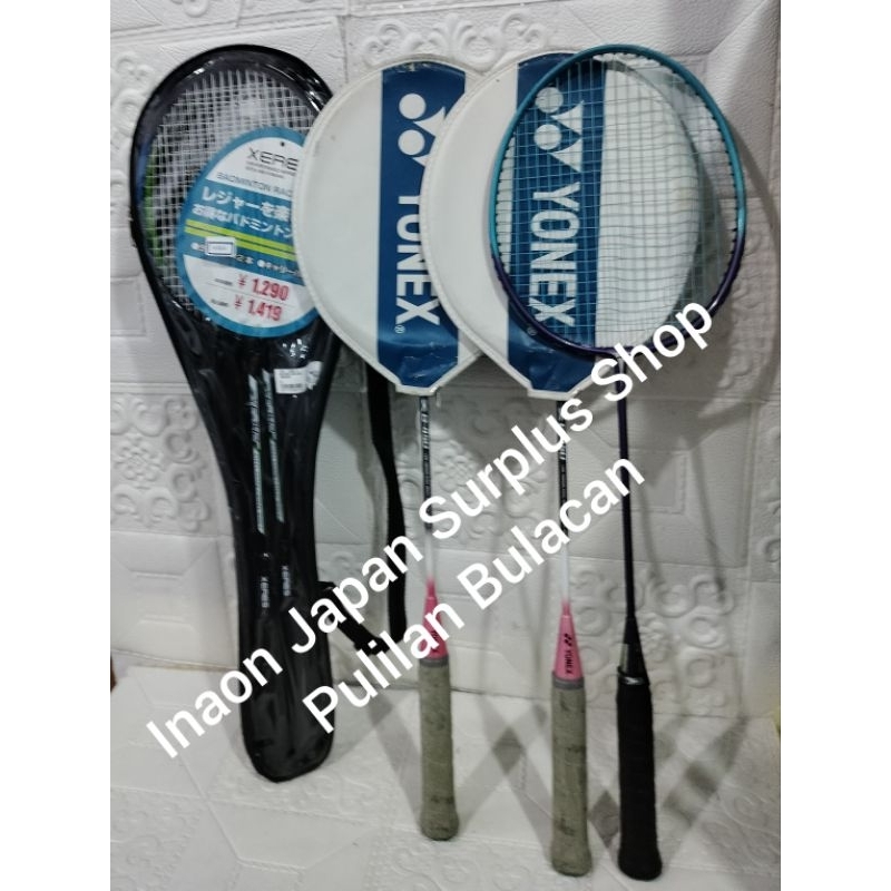 Badminton Rackets Japan Surplus ( Free Shuttlecock) | Shopee Malaysia