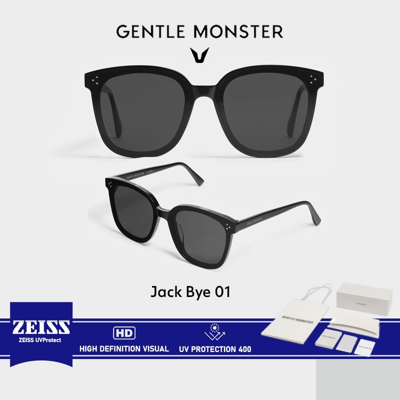 AUTHENTIC Gentle Monster ZEISS LENS JACK BYE 01 Polarized Korean Sunglasses UNISEX Complete w