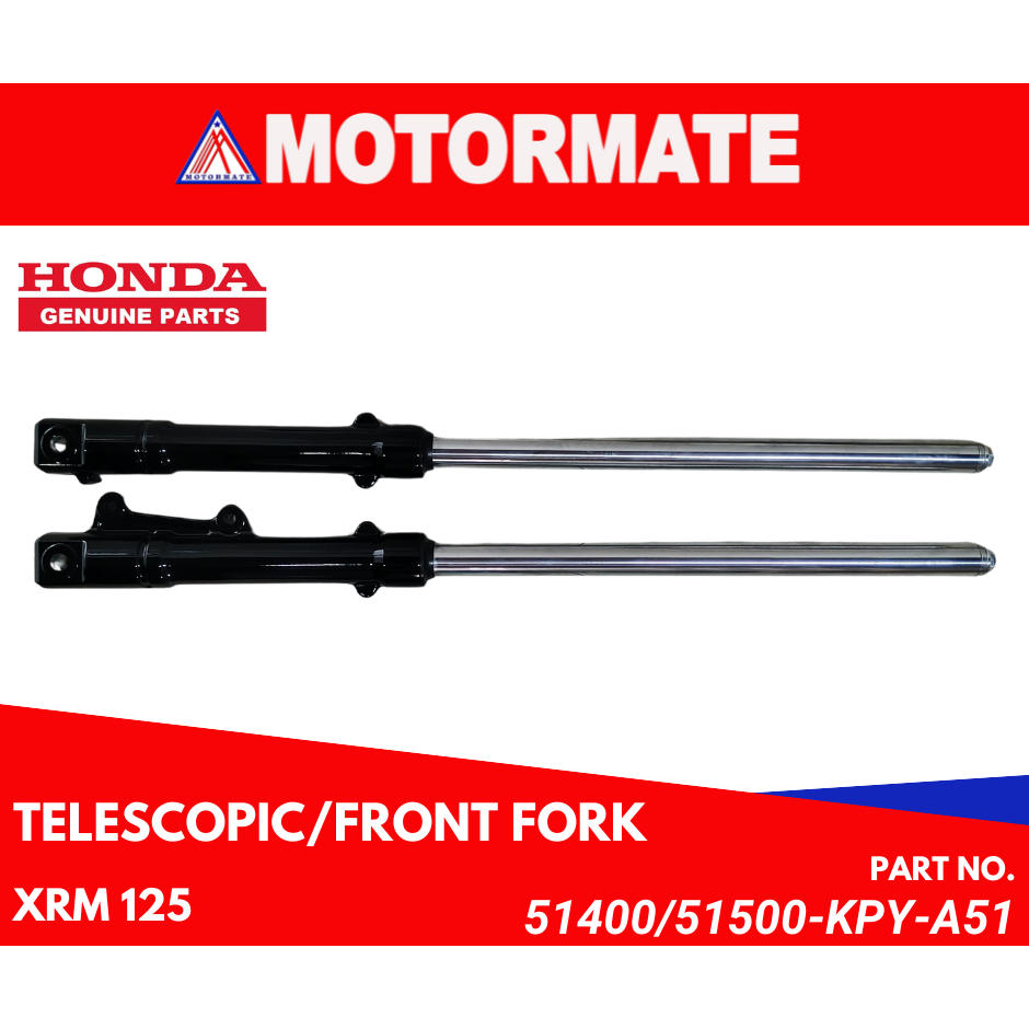 Honda Telescopic Set/Front Fork XRM 125 Part No. 51400/51500-KPY-A51 ...