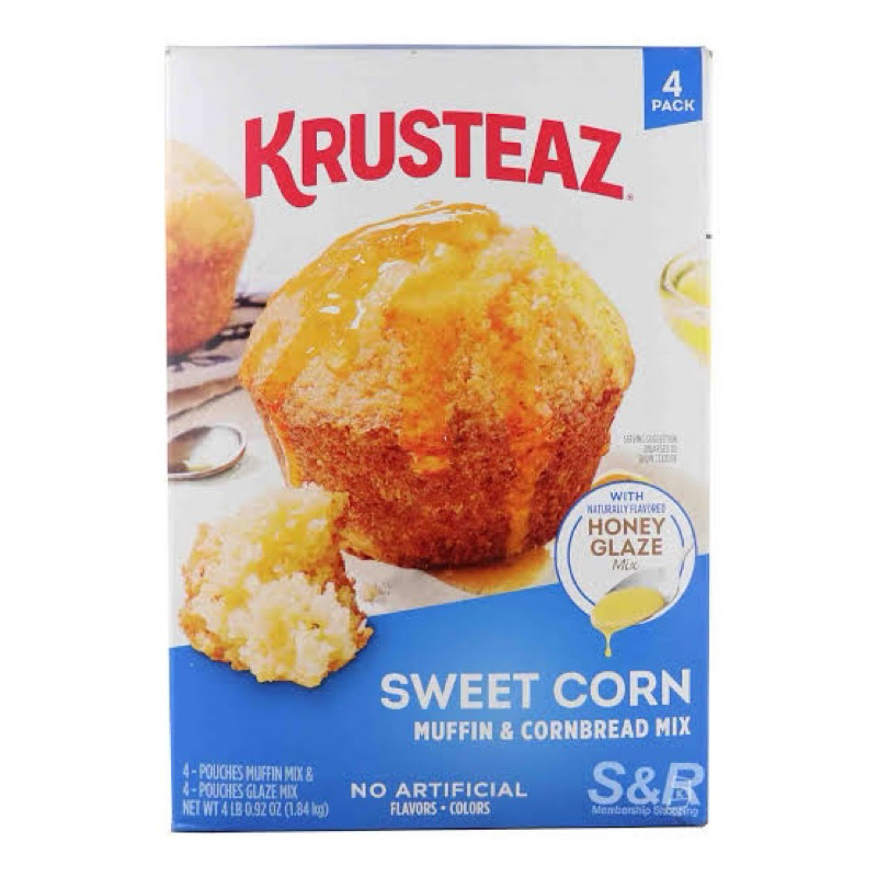 Krusteaz Sweet Corn Muffin and Cornbread Mix 453g | Shopee Malaysia