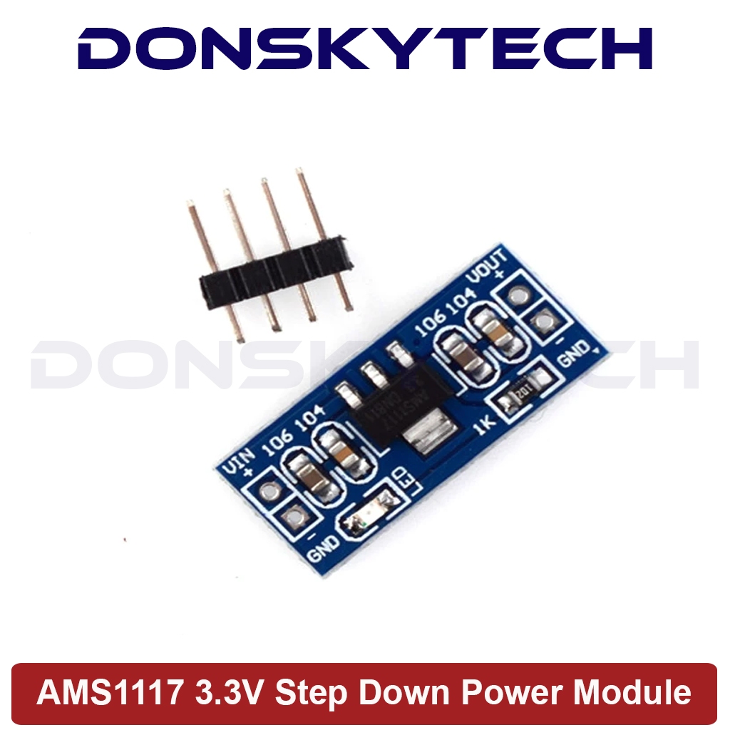 AZDelivery 3 x AMS1117 3,3V Stromversorgungsmodul für Raspberry Pi inklusive E-Book