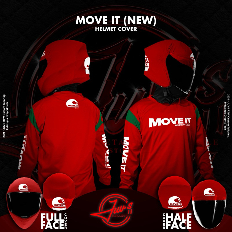 MOVE IT HELMET COVER ( new logo ) | Shopee Malaysia