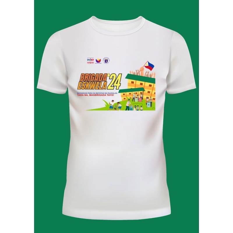 Brigada eskwela 2024 uniforms personalized print SEND YOUR SCHOOL LOGO ...