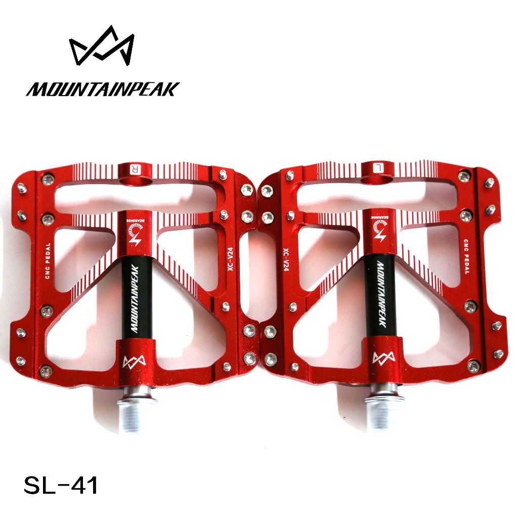 Inspeed ph MOUNTAINPEAK SL 41 Bicycle Wide Flat Platform Pedal Sealed 3 Bearing Cycling Parts Shopee Malaysia