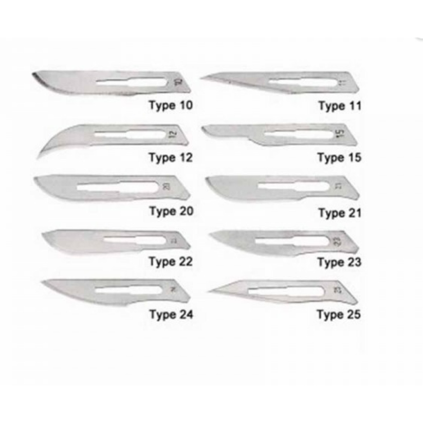 (DOL-J) Surgitech Surgical Blade (By Pc) | Shopee Malaysia