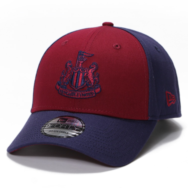 Newcastle United Football Club Cardinal on Navy 9FORTY Adjustable Cap ...