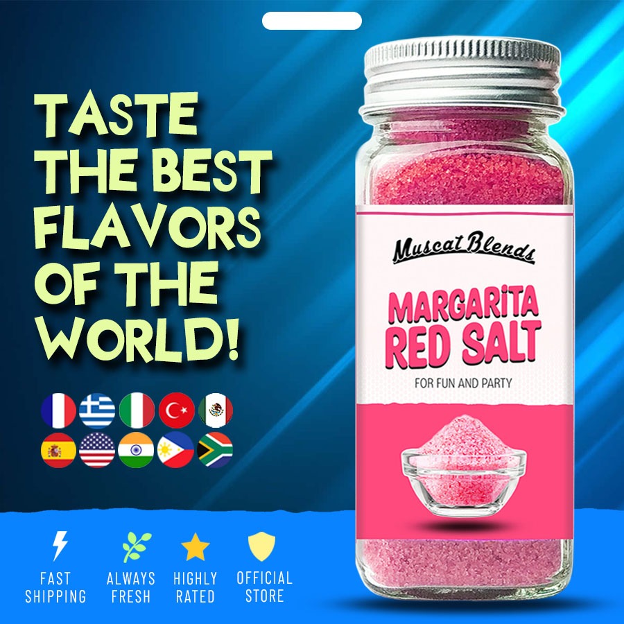 MUSCAT BLENDS RED MARGARITA SALT 4.4oz (125g) | Shopee Malaysia