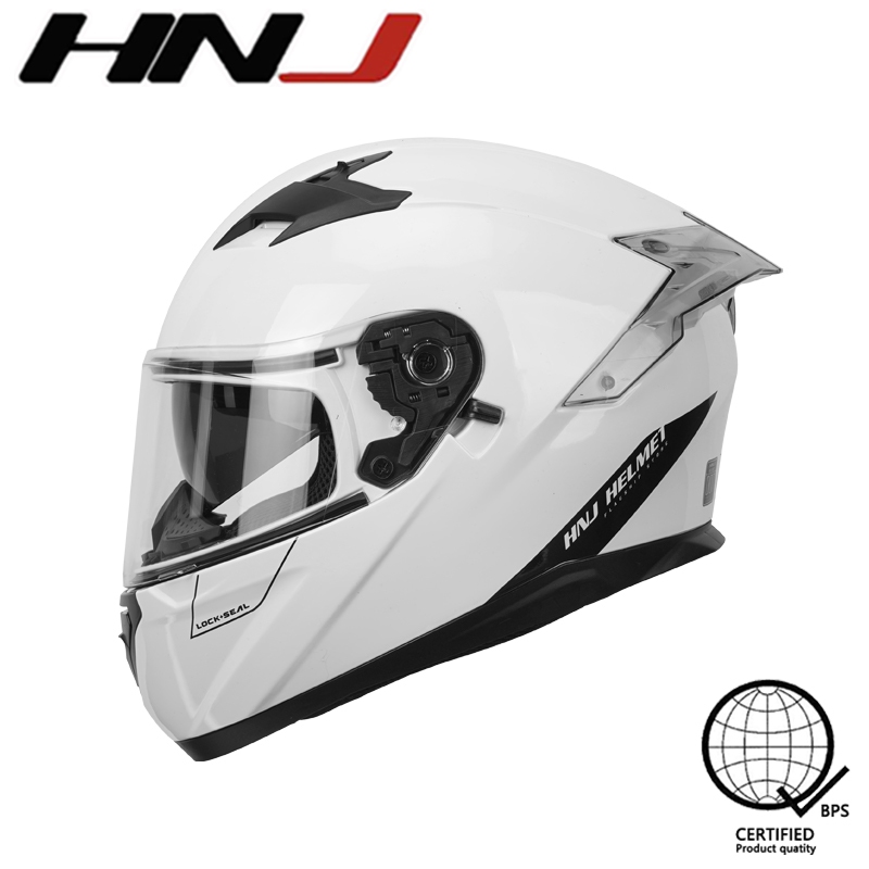 HNJ 983 full face helmet for motorcycle dual visor With ICC women and ...