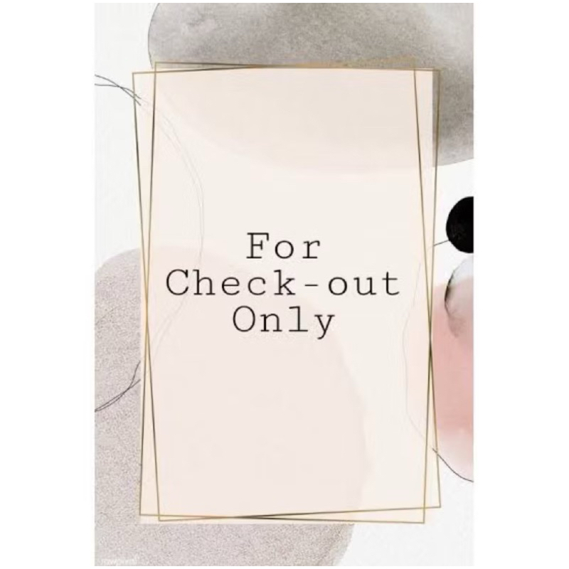 Live check out (Large parcel) | Shopee Malaysia