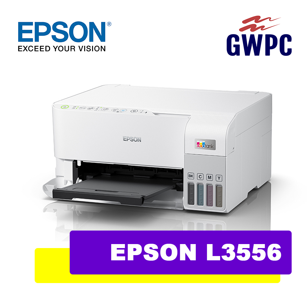Epson L3556 EcoTank Ink Tank Printer White | Shopee Malaysia
