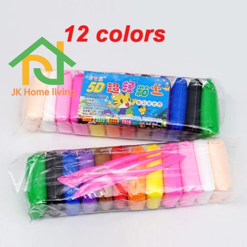 Air Dry Clay Magic Clay Artist Studio Toy NoToxic Modeling Clay&Dough