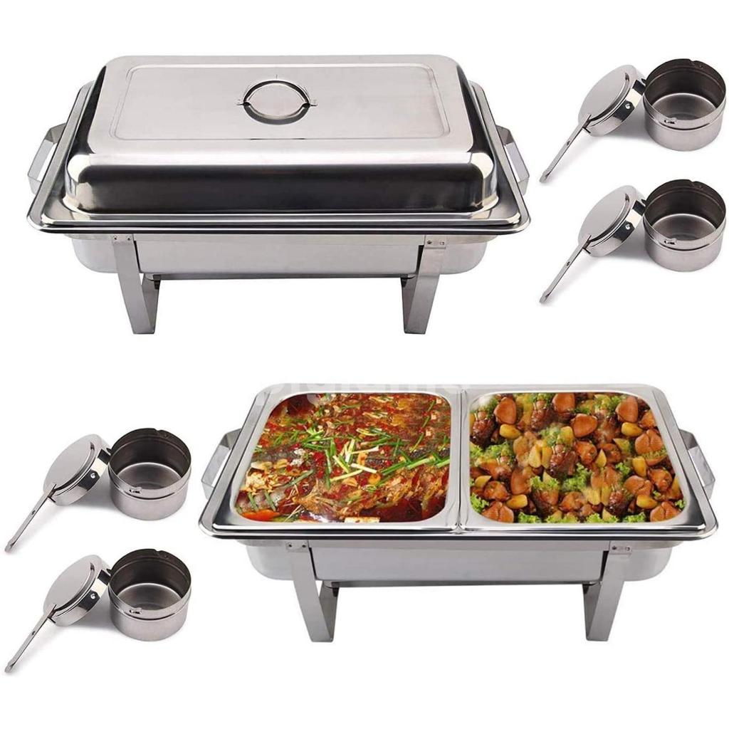 CHAFING DISH TRAY /CATERING TRAY HEAVYDUTY COMPLETE SET Shopee Malaysia