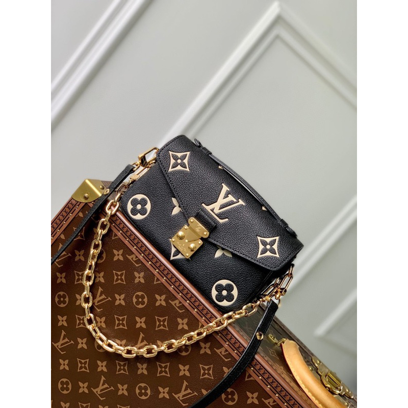 Authentic Grade | Pochette Metis East-west Bicolor Monogram Empreinte ...