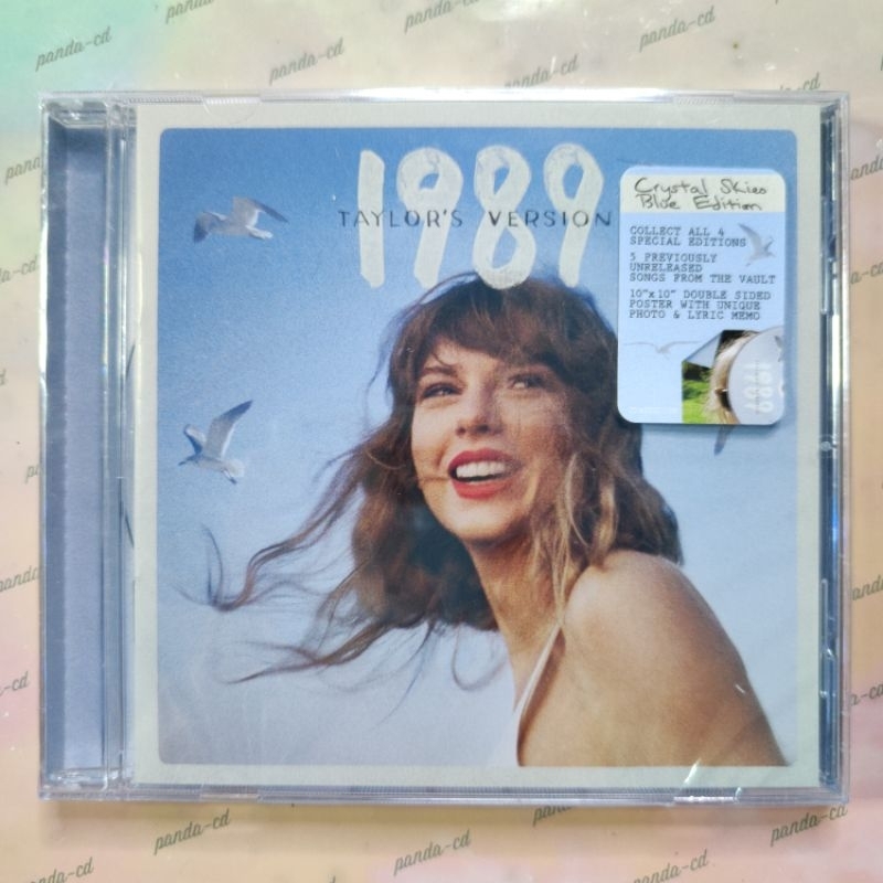 (SEALED) Taylor Swift - 1989 [Taylor's Version] Crystal Skies Blue CD ...