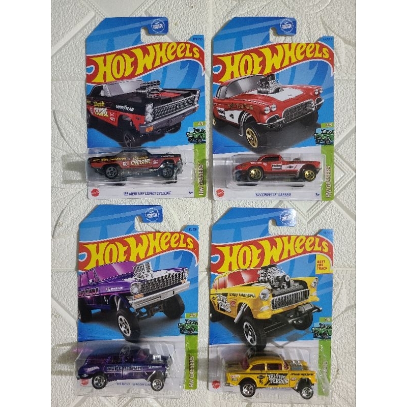 Hot Wheels Hw Gassers Mercury Comet Cyclone Chevy Bel Air