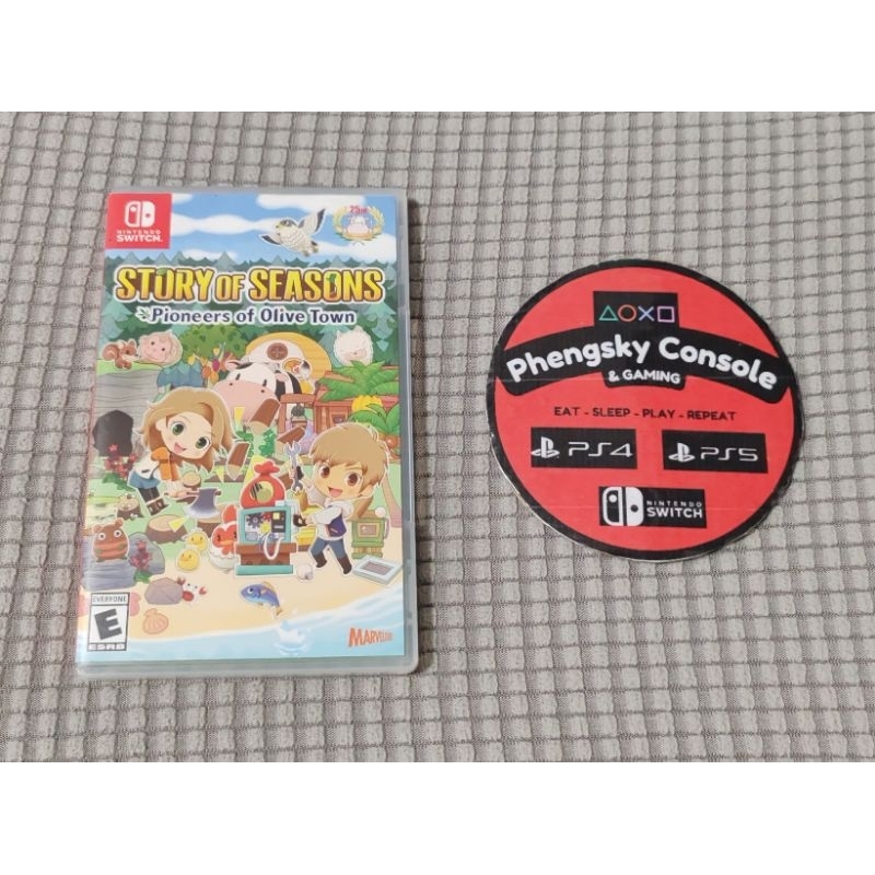 Story of season Pioneers of olive town (nintendo switch game) [physical game] Shopee Malaysia