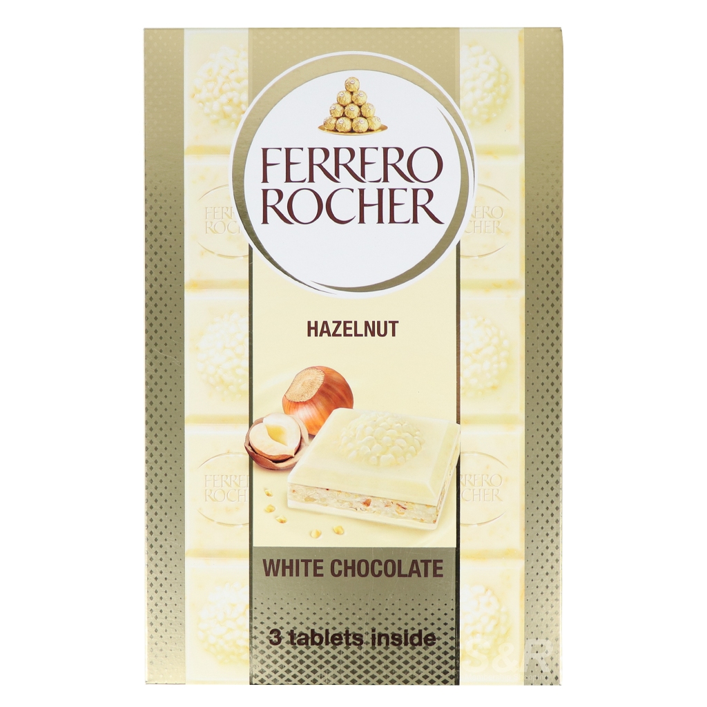 Ferrero Rocher Hazelnut White Chocolate 3x90g | Shopee Malaysia