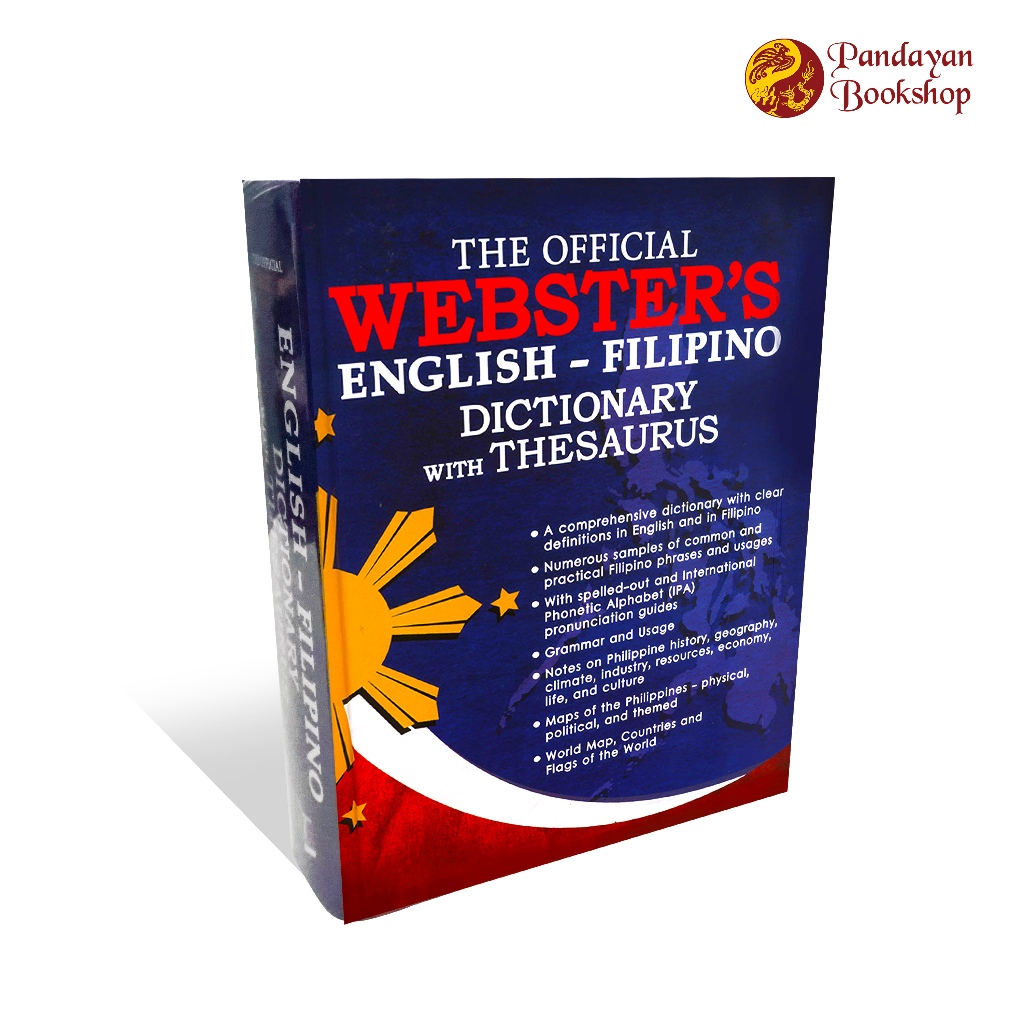 The Official ster's EnglishFilipino Dictionary with Thesaurus