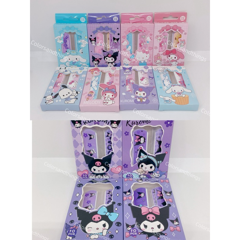 Thegiftfairy Sanrio Kuromi/Melody/Cinnamoroll/Pochaco Band Aid Bandage ...