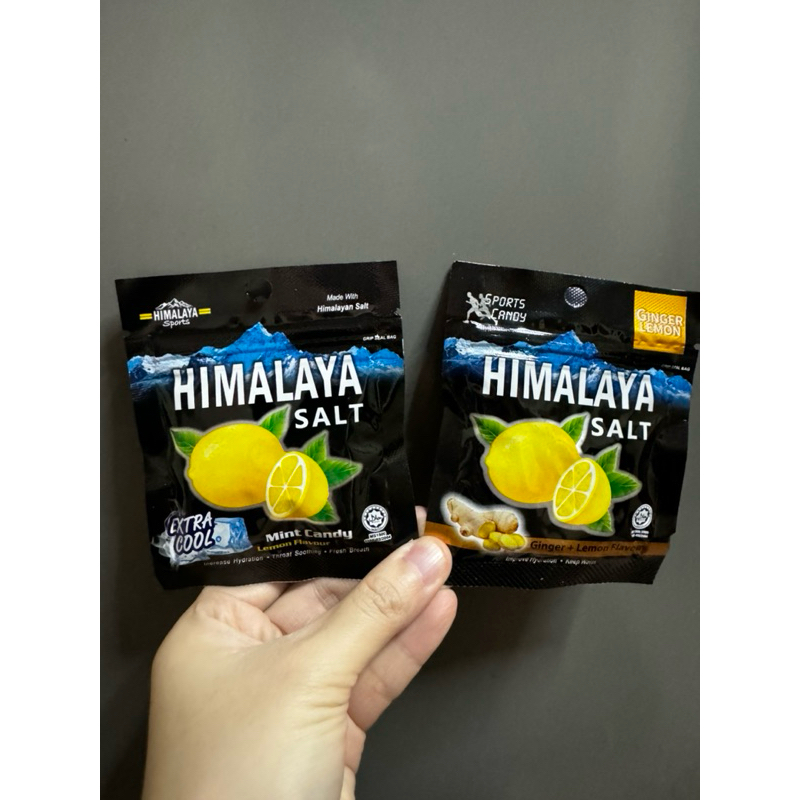 Himalaya Salt Sports Extra Cool Mint or Ginger Lemon Candy Halal ...