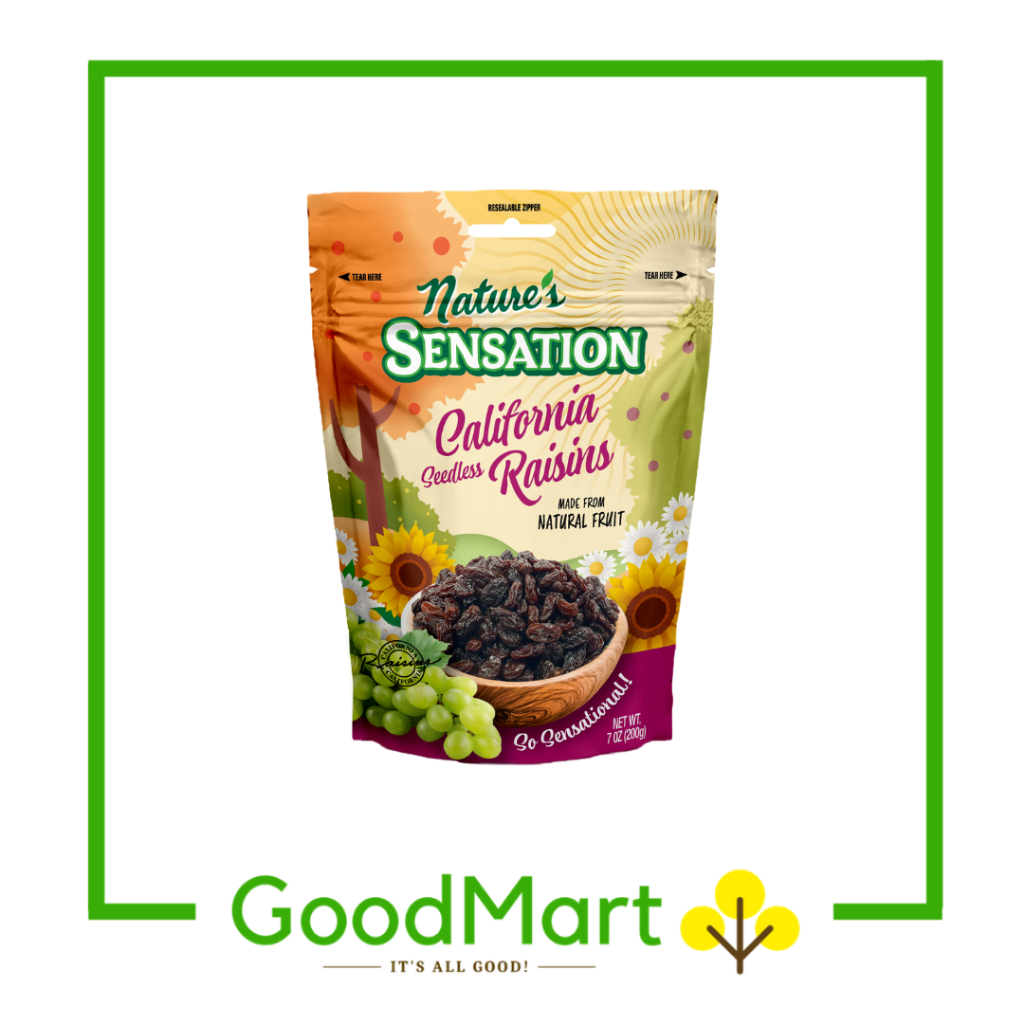 Nature's Sensation California Seedless Raisins 200g | Shopee Malaysia