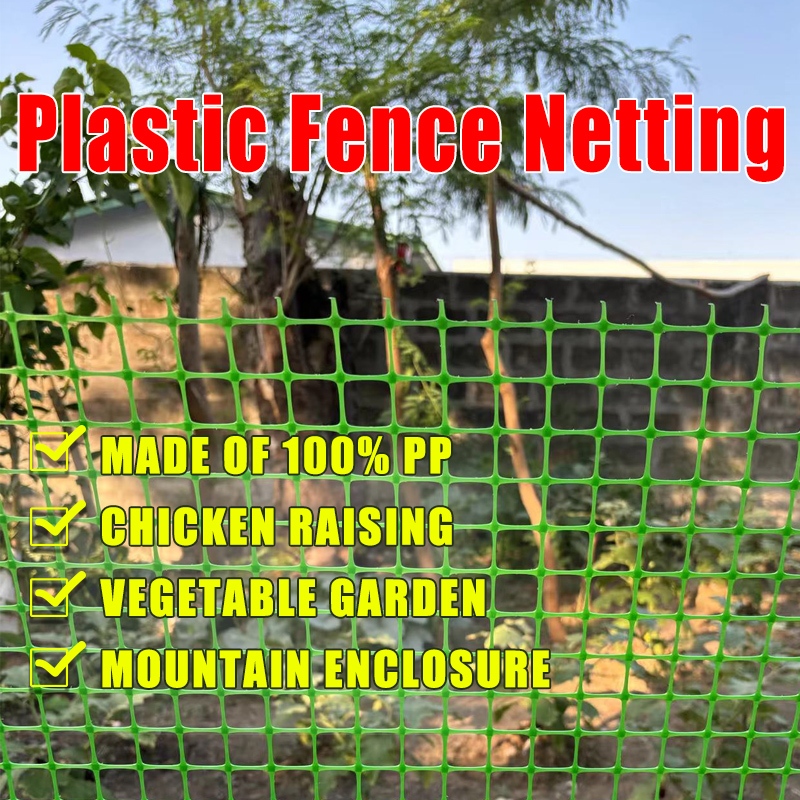 Green Plastic Fence Netting 22mm Mesh for Poultry, Garden, Rabbit ...