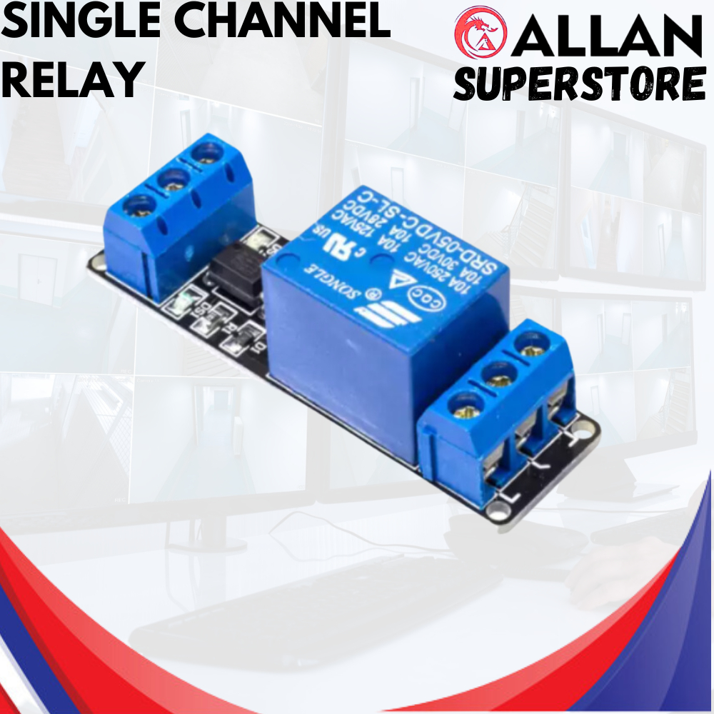 Allan Superstore Single Channel Relay 1 1-Way Module 1ch 5v L 12v 10a ...