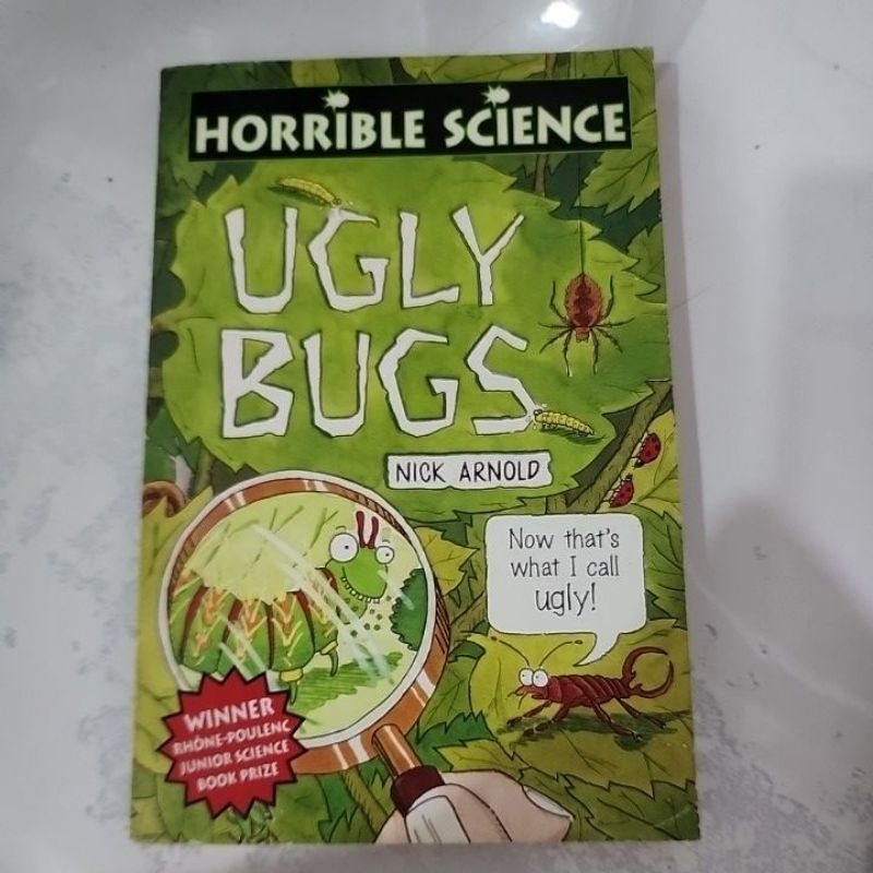 HORRIBLE SCIENCE UGLY BUGS BY NICK ARNOLD insects winner science ...