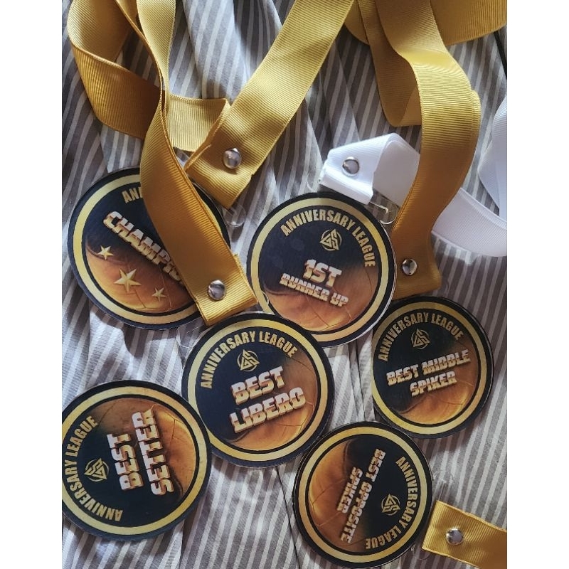 Customized Medal Acrylic with Layout & Certificate (Rush order allowed ...