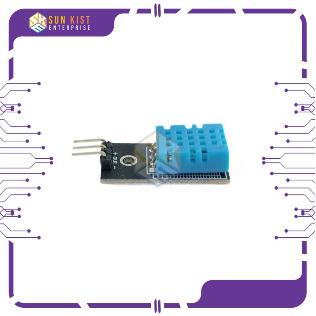 DHT-11 DHT11 Sensor Module Digital Temperature and Relative Humidity ...