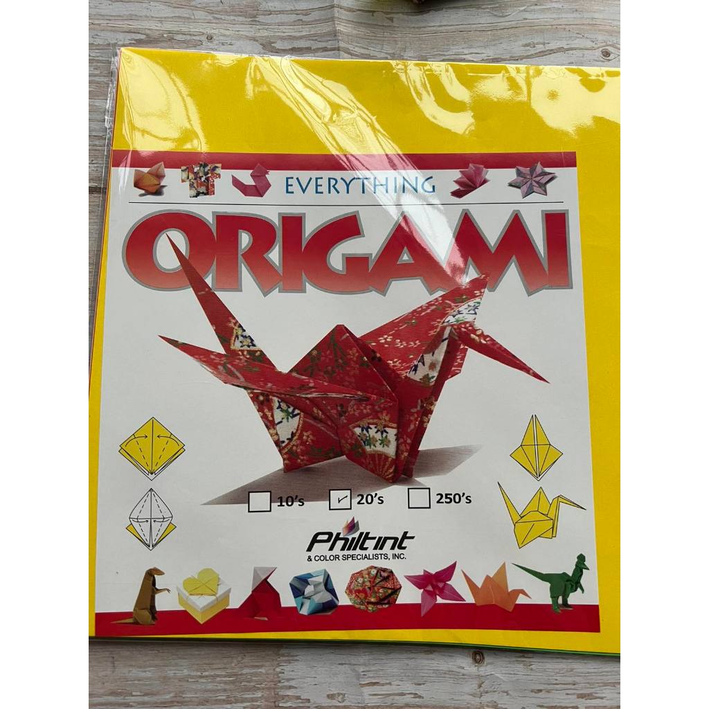 Philtint Everything Origami 20 sheets | Shopee Malaysia