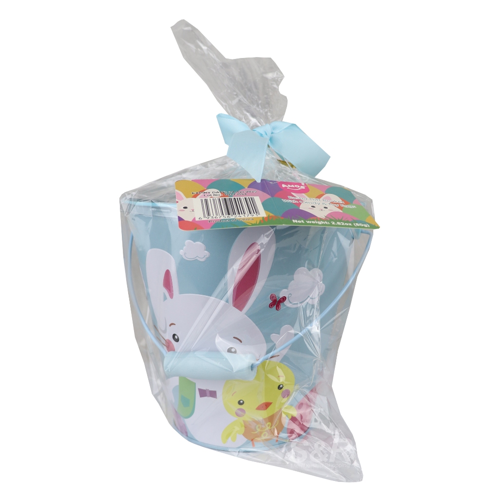 Amos Easter Gift Bucket With Jelly Bean Candy and Toy Eggs 80g | Shopee ...